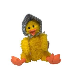 VTG Ty Beanie Baby/Attic Treasure Plush "Bonnie Duck" Animal Toy 1993